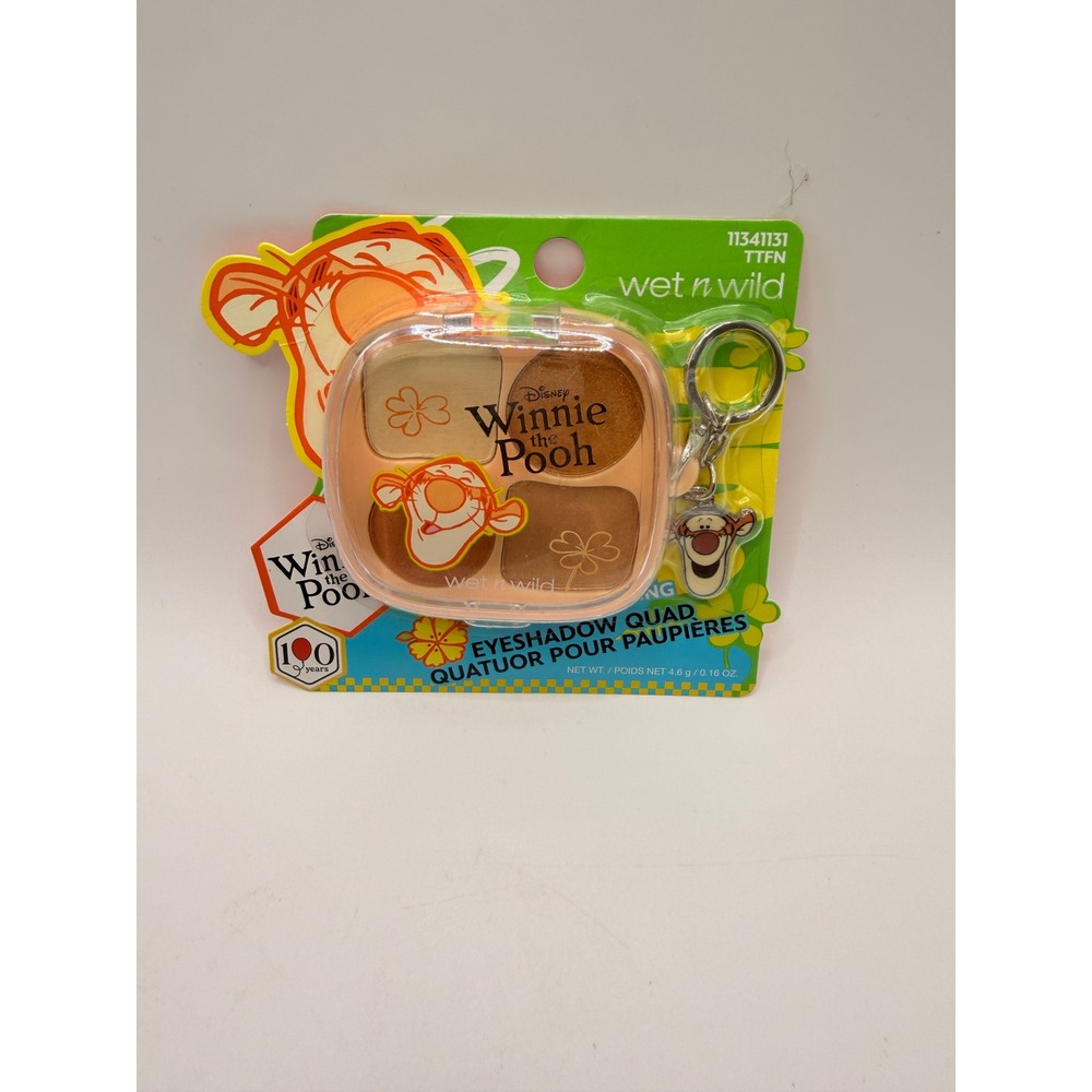 Wet n Wild Womens OS Winnie the Pooh Eyeshadow Quad Tigger Keychain‎ Disney Core